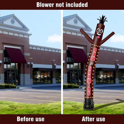 6 10 15 20FT Tall Now Showing Waving Inflatable Tube Man(Blower Not Included) - goodeny