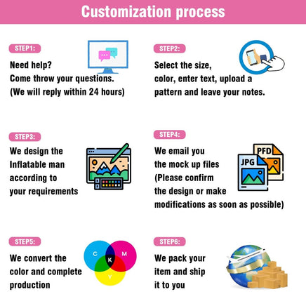 6 10 15 20FT Tall Nursery Waving Inflatable Tube Man(Blower Not Included) - goodeny