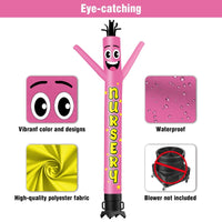 6 10 15 20FT Tall Nursery Waving Inflatable Tube Man(Blower Not Included) - goodeny