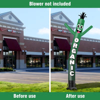 6 10 15 20FT Tall Organic Waving Inflatable Tube Man(Blower Not Included) - goodeny