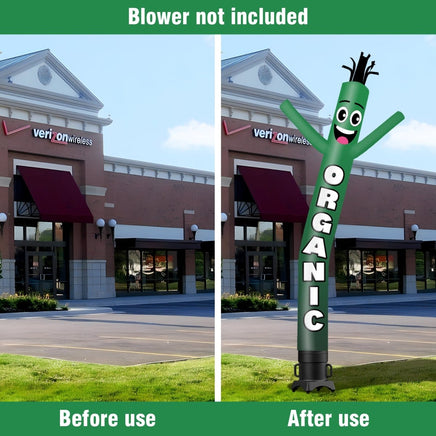 6 10 15 20FT Tall Organic Waving Inflatable Tube Man(Blower Not Included) - goodeny