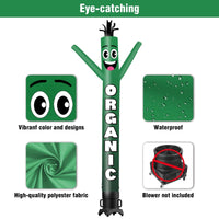 6 10 15 20FT Tall Organic Waving Inflatable Tube Man(Blower Not Included) - goodeny