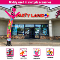 6 10 15 20FT Tall Party Waving Inflatable Tube Man(Blower Not Included) - goodeny