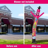 6 10 15 20FT Tall Party Waving Inflatable Tube Man(Blower Not Included) - goodeny