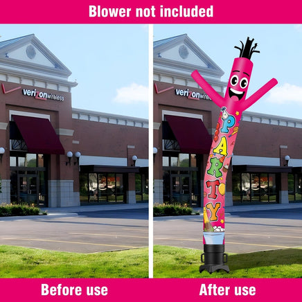 6 10 15 20FT Tall Party Waving Inflatable Tube Man(Blower Not Included) - goodeny