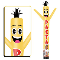 6 10 15 20FT Tall Pasta Waving Inflatable Tube Man(Blower Not Included) - goodeny