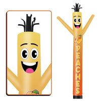 6 10 15 20FT Tall Peaches Waving Inflatable Tube Man(Blower Not Included) - goodeny