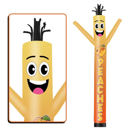 6 10 15 20FT Tall Peaches Waving Inflatable Tube Man(Blower Not Included) - goodeny