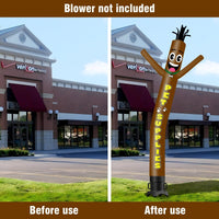 6 10 15 20FT Tall Pet Supplies Waving Inflatable Tube Man(Blower Not Included) - goodeny