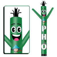 6 10 15 20FT Tall PHO Waving Inflatable Tube Man(Blower Not Included) - goodeny