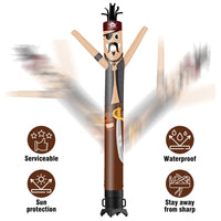 6 10 15 20FT Tall pirate Waving Inflatable Tube Man(Blower Not Included) - goodeny