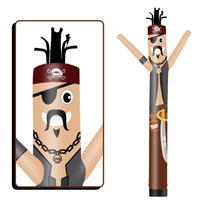 6 10 15 20FT Tall pirate Waving Inflatable Tube Man(Blower Not Included) - goodeny