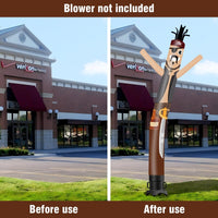 6 10 15 20FT Tall pirate Waving Inflatable Tube Man(Blower Not Included) - goodeny