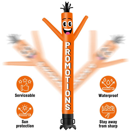6 10 15 20FT Tall Promotions Waving Inflatable Tube Man(Blower Not Included) - goodeny