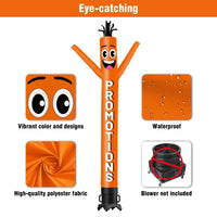 6 10 15 20FT Tall Promotions Waving Inflatable Tube Man(Blower Not Included) - goodeny