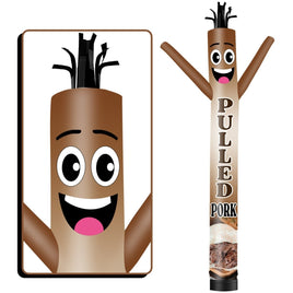 6 10 15 20FT Tall Pulled Pork Waving Inflatable Tube Man(Blower Not Included) - goodeny