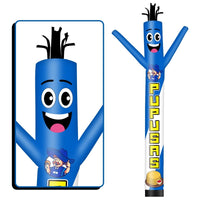 6 10 15 20FT Tall Pupusas Waving Inflatable Tube Man(Blower Not Included) - goodeny
