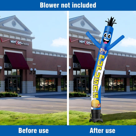 6 10 15 20FT Tall Pupusas Waving Inflatable Tube Man(Blower Not Included) - goodeny