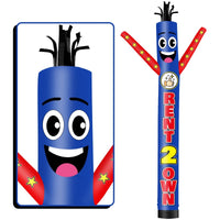 6 10 15 20FT Tall Rent 2 Own Waving Inflatable Tube Man(Blower Not Included) - goodeny