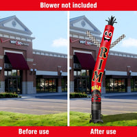 6 10 15 20FT Tall Rim Sale Waving Inflatable Tube Man(Blower Not Included) - goodeny