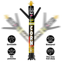6 10 15 20FT Tall Roasted Corn Waving Inflatable Tube Man(Blower Not Included) - goodeny