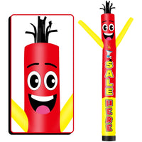 6 10 15 20FT Tall Sale Here Waving Inflatable Tube Man(Blower Not Included) - goodeny