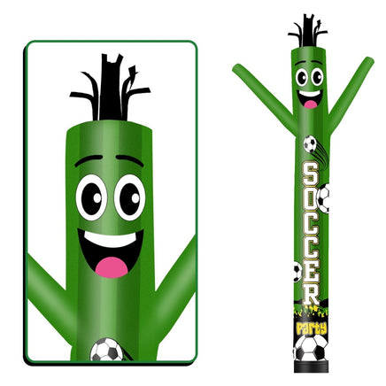 6 10 15 20FT Tall Soccer Party Waving Inflatable Tube Man(Blower Not Included) - goodeny