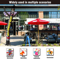 6 10 15 20FT Tall Sports Bar Waving Inflatable Tube Man(Blower Not Included) - goodeny