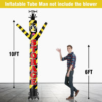 6 10 15 20FT Tall Storage Waving Inflatable Tube Man(Blower Not Included) - goodeny