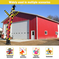 6 10 15 20FT Tall Storage Waving Inflatable Tube Man(Blower Not Included) - goodeny