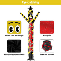 6 10 15 20FT Tall Storage Waving Inflatable Tube Man(Blower Not Included) - goodeny