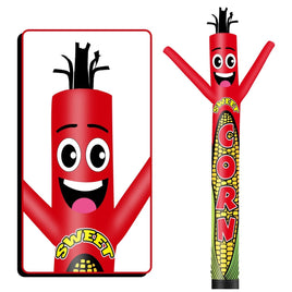 6 10 15 20FT Tall Sweet Corn Waving Inflatable Tube Man(Blower Not Included) - goodeny
