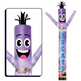 6 10 15 20FT Tall Sweets & Treats Waving Inflatable Tube Man(Blower Not Included) - goodeny