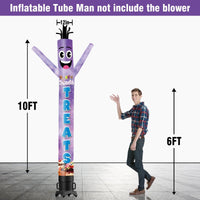 6 10 15 20FT Tall Sweets & Treats Waving Inflatable Tube Man(Blower Not Included) - goodeny
