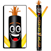 6 10 15 20FT Tall Tanning Salon Waving Inflatable Tube Man(Blower Not Included) - goodeny