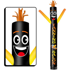 6 10 15 20FT Tall Tanning Salon Waving Inflatable Tube Man(Blower Not Included) - goodeny