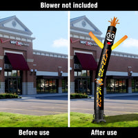 6 10 15 20FT Tall Tanning Salon Waving Inflatable Tube Man(Blower Not Included) - goodeny