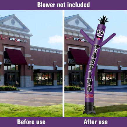 6 10 15 20FT Tall Tasting Room Waving Inflatable Tube Man(Blower Not Included) - goodeny