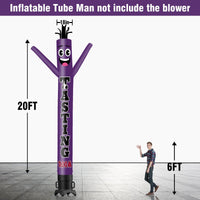 6 10 15 20FT Tall Tasting Room Waving Inflatable Tube Man(Blower Not Included) - goodeny