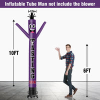 6 10 15 20FT Tall Tasting Room Waving Inflatable Tube Man(Blower Not Included) - goodeny