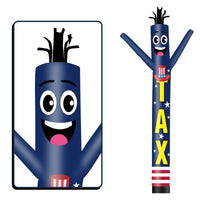 6 10 15 20FT Tall Tax Waving Inflatable Tube Man(Blower Not Included) - goodeny
