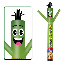 6 10 15 20FT Tall Team Soccer Spirit Waving Inflatable Tube Man(Blower Not Included) - goodeny