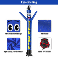 6 10 15 20FT Tall Tire Sale Waving Inflatable Tube Man(Blower Not Included) - goodeny