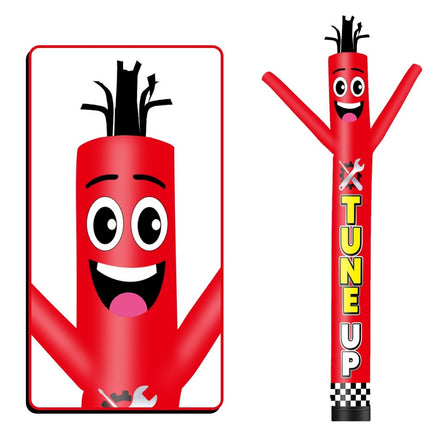 6 10 15 20FT Tall Tune Up Waving Inflatable Tube Man(Blower Not Included) - goodeny