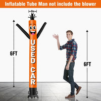 6 10 15 20FT Tall Used Car Waving Inflatable Tube Man(Blower Not Included) - goodeny