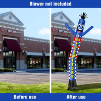6 10 15 20FT Tall Used Furniture Waving Inflatable Tube Man(Blower Not Included) - goodeny