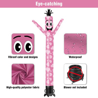 6 10 15 20FT Tall Valentine's Day Waving Inflatable Tube Man(Blower Not Included) - goodeny