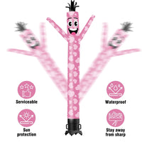 6 10 15 20FT Tall Valentine's Day Waving Inflatable Tube Man(Blower Not Included) - goodeny
