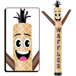 6 10 15 20FT Tall Waffles2 Waving Inflatable Tube Man(Blower Not Included) - goodeny