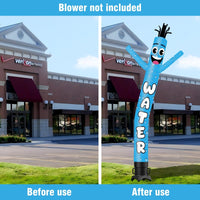 6 10 15 20FT Tall Water Waving Inflatable Tube Man(Blower Not Included) - goodeny